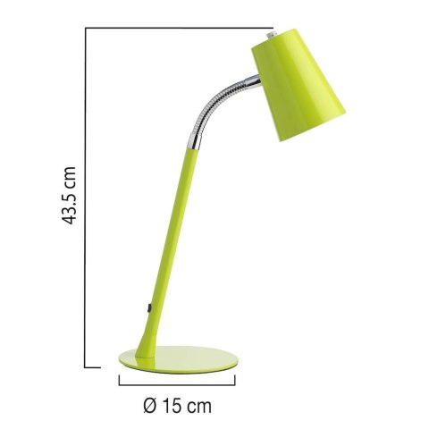 Lampka biurkowa UNILUX FLEXIO 2.0 LED zielona 400093694, 400093694 (X)