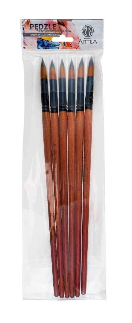 Pędzel nylonowy okrągły Astra Artea nr 16, 315120010