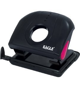 Dziurkacz P5180M EAGLE czerwony, dziurkuje 20 kartek, 110-1516