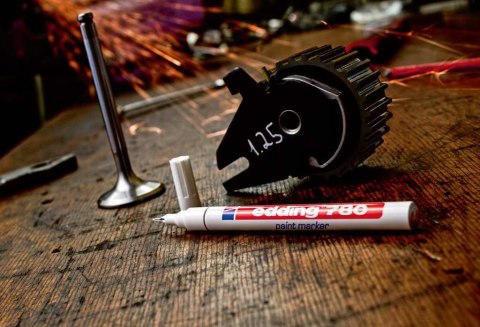 Marker olejowy 780 czarny 0.8mm EDDING końcówka okrągła