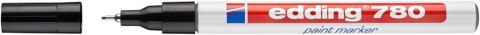 Marker olejowy 780 czarny 0.8mm EDDING końcówka okrągła
