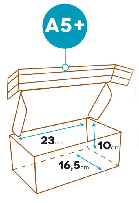 Pudełko_pocztowe ELBA A5+ 230x165x100mm 400079249