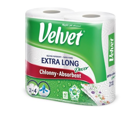 Ręcznik_VELVET Extra Long Decor 2 rolki