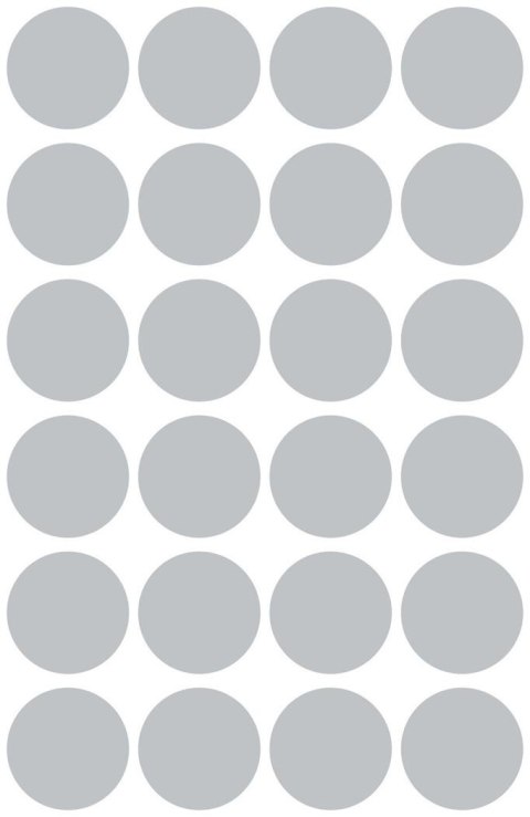 Kółka do zaznaczania szare 3171 Q18 4 ark Avery Zweckform (X)