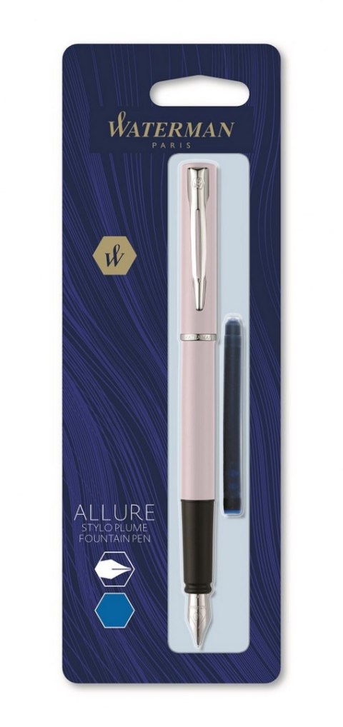 ___Pióro wieczne (F) ALLURE PASTEL RÓŻOWY WATERMAN 2122725, blister