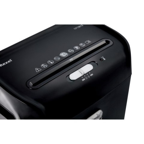 Niszczarka Rexel Promax RPS812, paski (P-2), 8 kartek, 12 l kosz 2101826A (X)