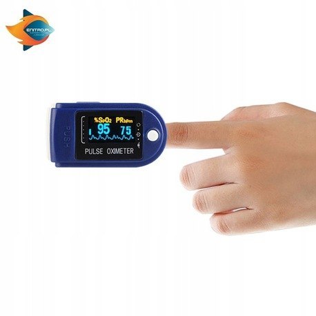 Pulsoksymetr na palcowy z LCD Oximeter PULSOMETR