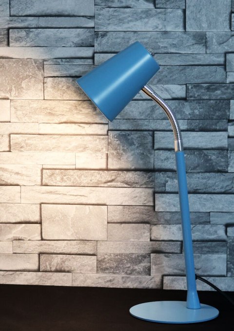 Lampka_biurkowa UNILUX FLEXIO 2.0 LED niebieska 400093695, 400093695 (X)