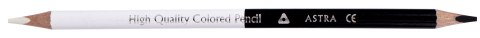 Kredki ołówkowe dwustronne trójkątne 24 sztuki / 48 kolorów ASTRA, 312116004