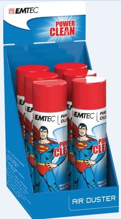 Sprężone powietrze EMTEC 170ml ECCLAIRDUSTMPE SUPERMAN (X)
