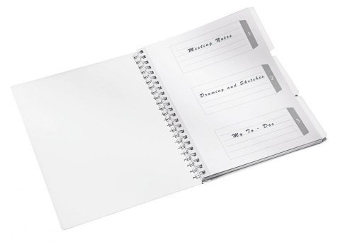  Notatnik WOW z fold.i przek.A4 kr.zielony 46430064 "Get organized"LEITZ Leitz