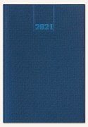Kalendarz B5 CLASSIC tydzień na 2 stronach C2-05 niebieski 2022 TELEGRAPH