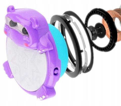 Bębenek interaktywny HIPCIO dźwięk światła 220910F