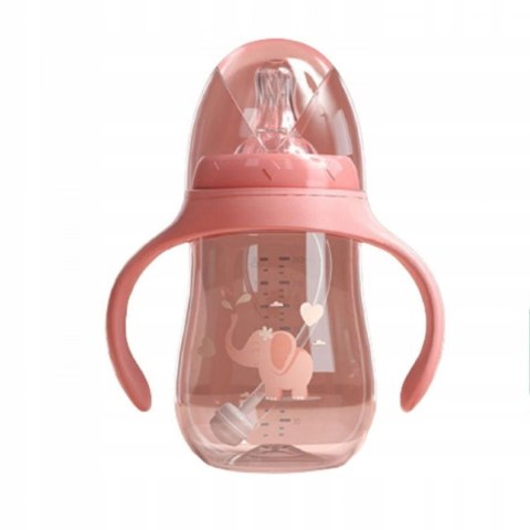 Bidon lub butelka 2w1 z obciążoną rurką 240 ml