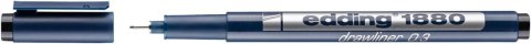 Cienkopis techniczny 0,35 mm czarny Edding 1880/0,3/C