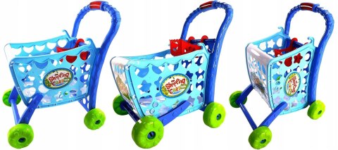 DOTYKOWY WÓZEK KOSZYK NA ZAKUPY 3W1 DŹWIĘKI 902N