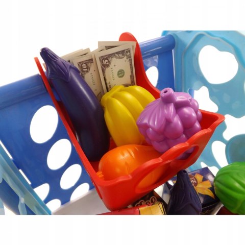 DOTYKOWY WÓZEK KOSZYK NA ZAKUPY 3W1 DŹWIĘKI 902N