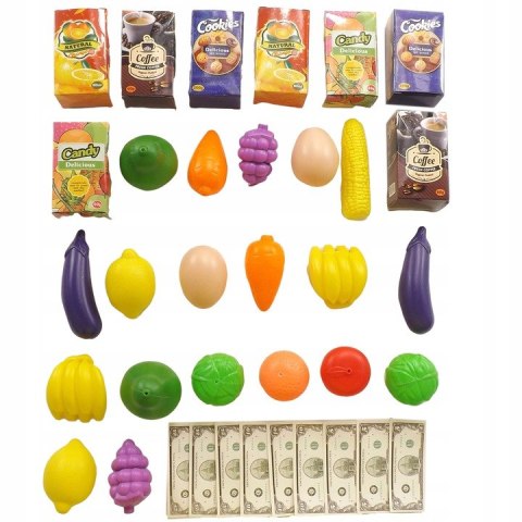 DOTYKOWY WÓZEK KOSZYK NA ZAKUPY 3W1 DŹWIĘKI 902N