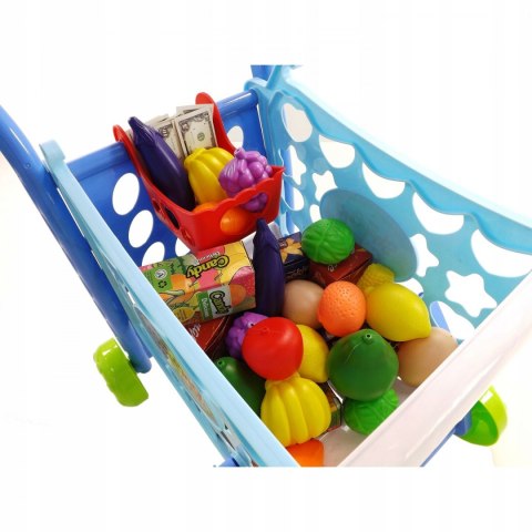 DOTYKOWY WÓZEK KOSZYK NA ZAKUPY 3W1 DŹWIĘKI 902N