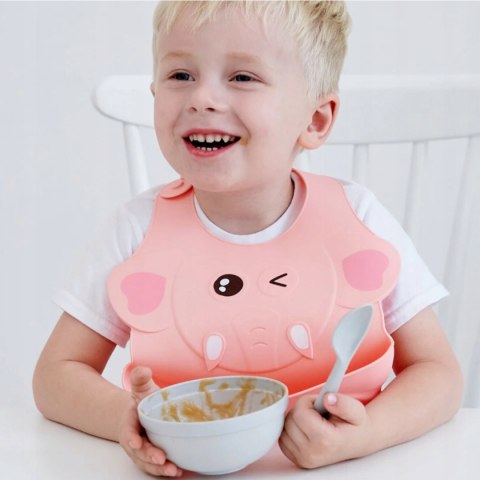 ŚLINIAK ŚLINIACZEK SILIKONOWY REGULOWANY Z KIESZONKĄ WODOODPORNY SD583R