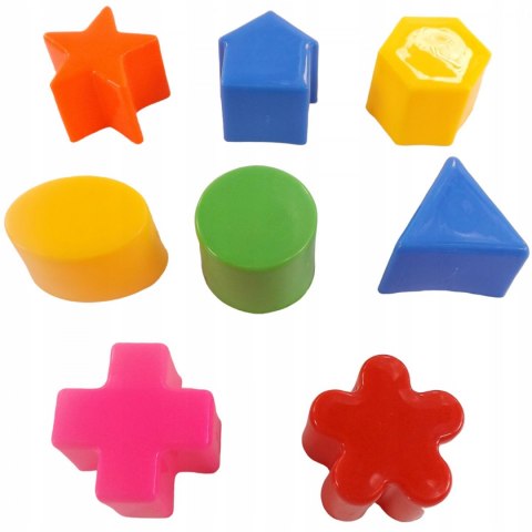 SORTER KLOCKI AKCESORIA DO PIASKU WALIZKA PCHACZ 52368