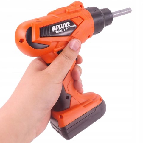 ZESTAW SKRZYNKA NARZĘDZIA WARSZTAT WIERTARKA 32335