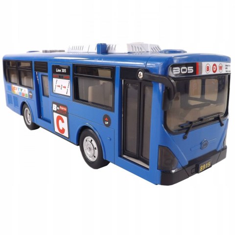 DUŻY AUTOBUS OTWIERANE DRZWI DŹWIĘKI ŚWIATŁA 8915N