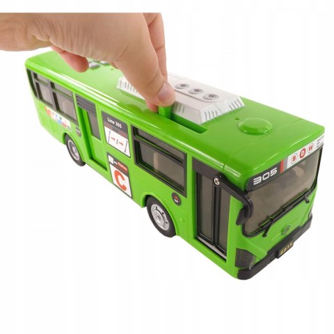 DUŻY AUTOBUS OTWIERANE DRZWI DŹWIĘKI ŚWIATŁA 8915N