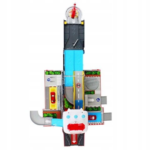 DUŻY WÓZ STRAŻ ROZKŁADANY W PARKING GARAŻ 2w1 LA57