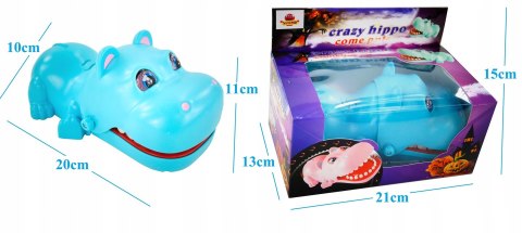 Gra zręcznościowa Szalony Hipcio Chory Ząbek u Dentysty HT247-2N