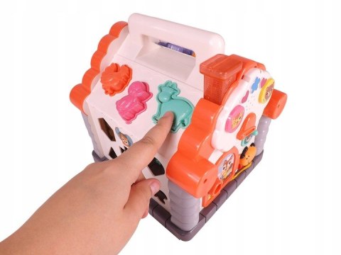 KOLOROWY DOMEK KSZTAŁTÓW ODGŁOSY ZWIERZĄTEK 739S