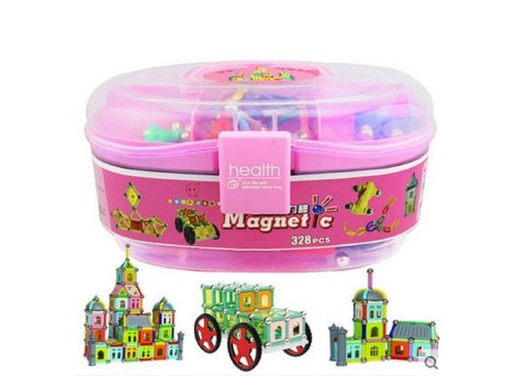 MAGNETYCZNE KLOCKI NEODYMOWE KUFEREK 328 EL.R