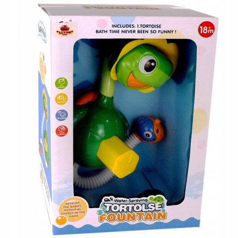 PRYSZNIC ŻÓŁW ŻÓŁWIK RYBKA ZABAWKA DO KĄPIELI 9910