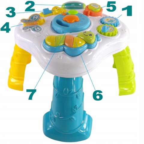 STOLIK EDUKACYJNY INTERAKTYWNY DŹWIĘKI 8777N