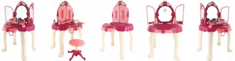 TOALETKA DLA DZIEWCZYNKI LUSTRO PILOT RÓŻDŻKA 818