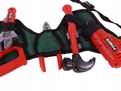 ZESTAW PAS Z NARZĘDZIAMI WIERTARKA NA BATERIE 6822