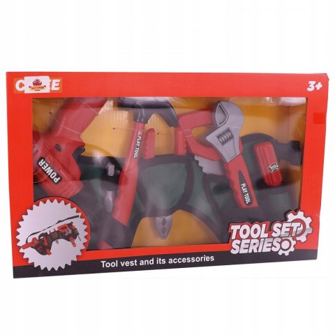 ZESTAW PAS Z NARZĘDZIAMI WIERTARKA NA BATERIE 6822