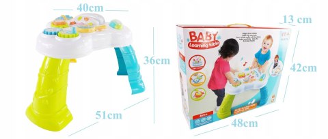 INTERAKTYWNY STOLIK EDUKACYJNY DŹWIĘKI 8776N