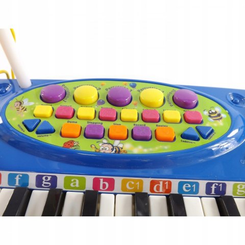 ORGANY Z MIKROFONEM 37 KLAWISZY NAGRYWANIE 3702 N