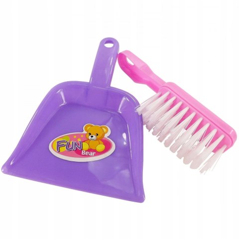 Śliczny zestaw do sprzątania wiaderko akcesoria 5953