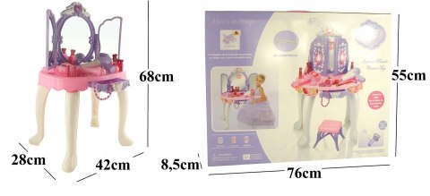 TOALETKA DLA DZIEWCZYNKI NA RÓŻDŻKĘ MP3 SUSZARKA09