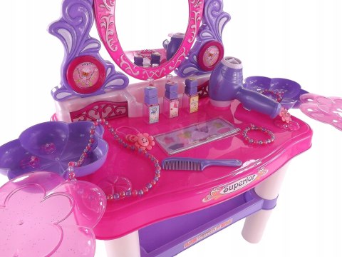 TOALETKA SUSZARKA LUSTRO OBROTOWE AKCESORIA 73008