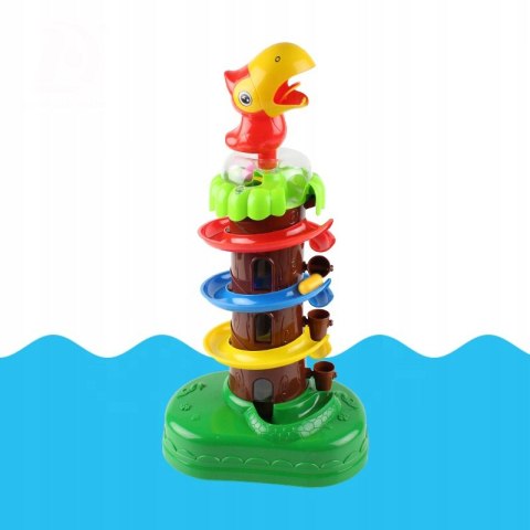 WIEŻA ZJEŻDŻALNIA DRZEWKO WINDA DŹWIĘKI USB 616-25