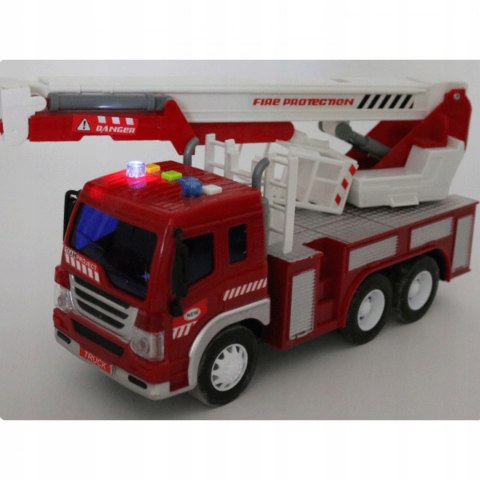 Straż pożarna wóz strażacki drabina strażak WY350C