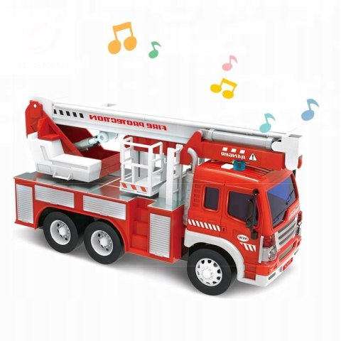 Straż pożarna wóz strażacki drabina strażak WY350C