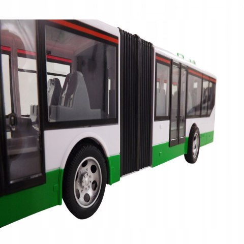 DUŻY AUTOBUS PRZEGUBOWY ZDALNIE STEROWANY 44cm676Z