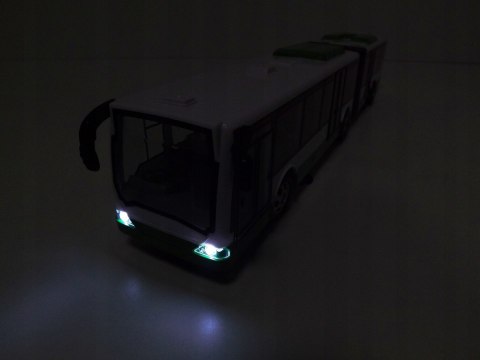DUŻY AUTOBUS PRZEGUBOWY ZDALNIE STEROWANY 44cm676Z