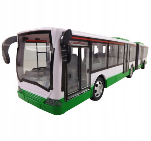 DUŻY AUTOBUS PRZEGUBOWY ZDALNIE STEROWANY 44cm676Z