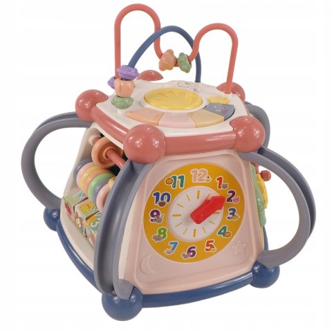 INTERAKTYWNA KOSTKA EDUKACYJNA dźwięki światła A59