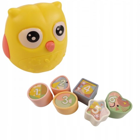 INTERAKTYWNA KOSTKA EDUKACYJNA dźwięki światła A59